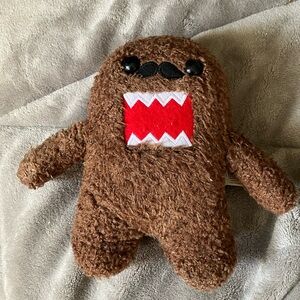 Nanco DOMO Kun 7-8” Fleeced Brown Fuzzy Plush Soft Stuffed Animal Toy 1998-2010
